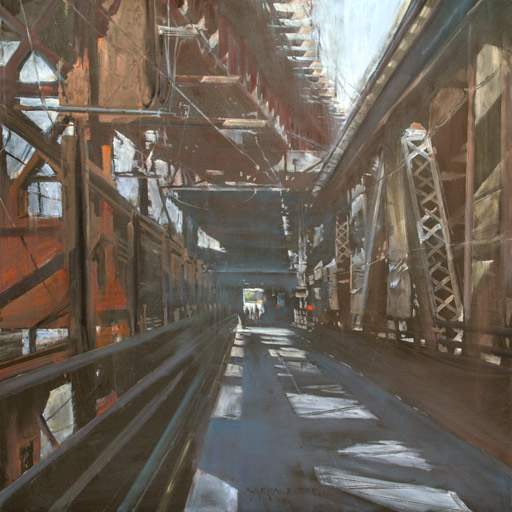 Into The Light &nbsp;&nbsp;&nbsp; 36 x 36 &nbsp;&nbsp;&nbsp; from the <u>New York</u> Collection