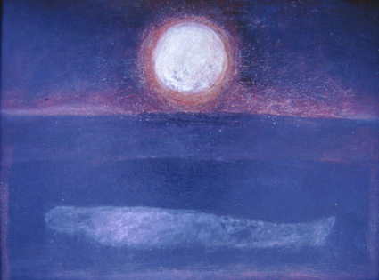 Resurrection - Early oil painting by artist April Raber